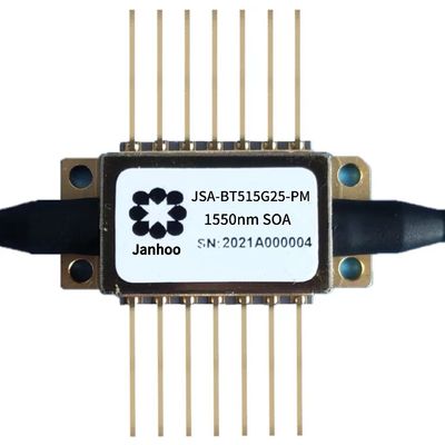 Janhoo 1550nm Polarização mantendo borboleta SOA Semicondutor Amplificador óptico